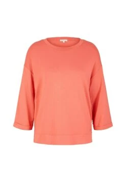 Tom Tailor Sweater - Smooth Papaya Red -Tom Tailor Winkel 6cc703a8c51e47839af29bcb13f2a9b2