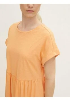 TOM TAILOR Denim Mini Dress - Jurk - Golden Peach -Tom Tailor Winkel 6ccd01827a59456595273adaea816267