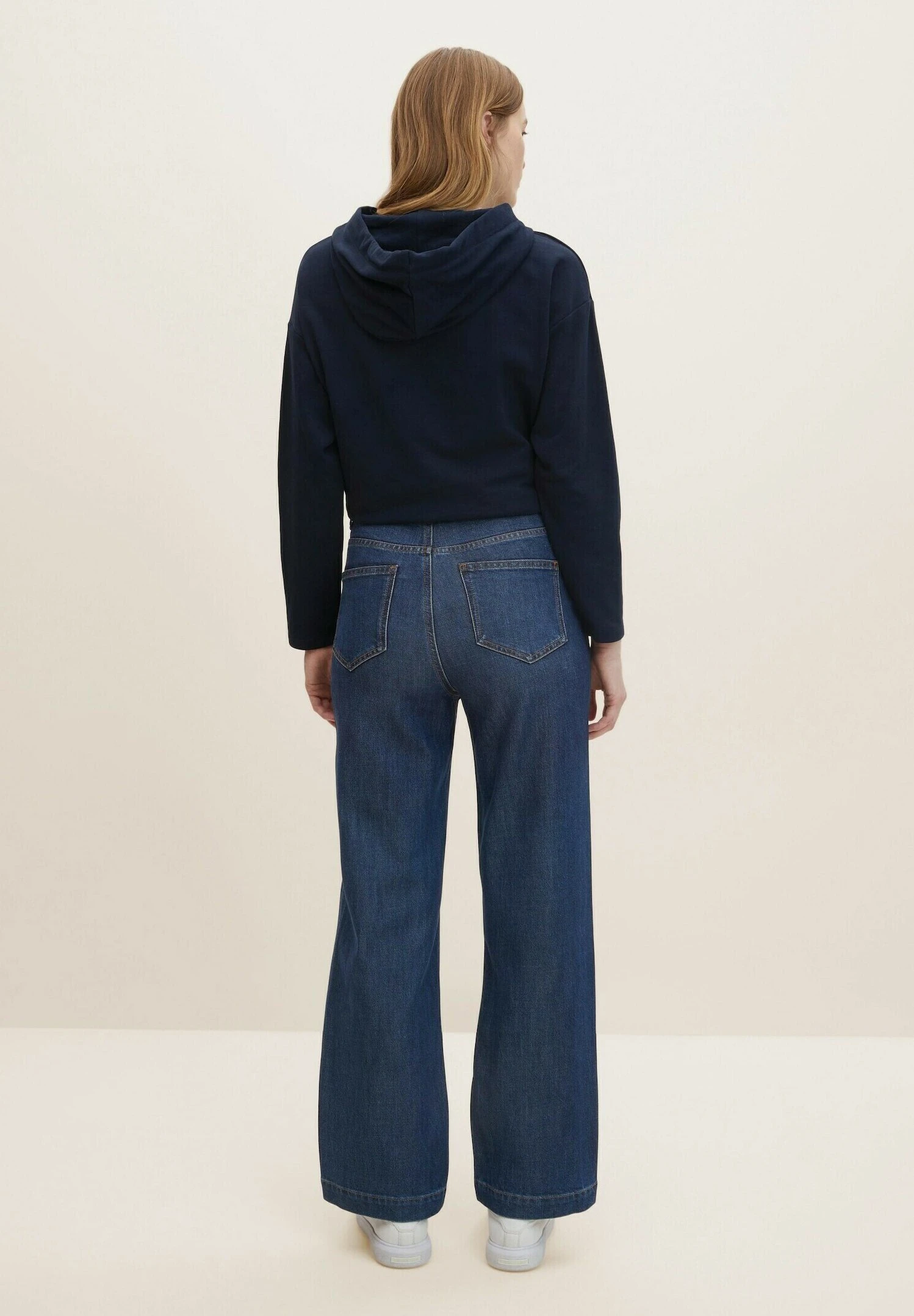 Tom Tailor Straight Leg Jeans - Rinsed Blue Denim 4 Tom Tailor Straight Leg Jeans - Rinsed Blue Denim - Afbeelding 2