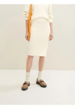 Tom Tailor Mit Rippstruktur - Kokerrok - Soft Buttercream