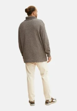 Tom Tailor Mit Sch - Trui - Navy White Brown Mouline -Tom Tailor Winkel 6e47e1e3ccd84a2388dbfdf7ee00b83c