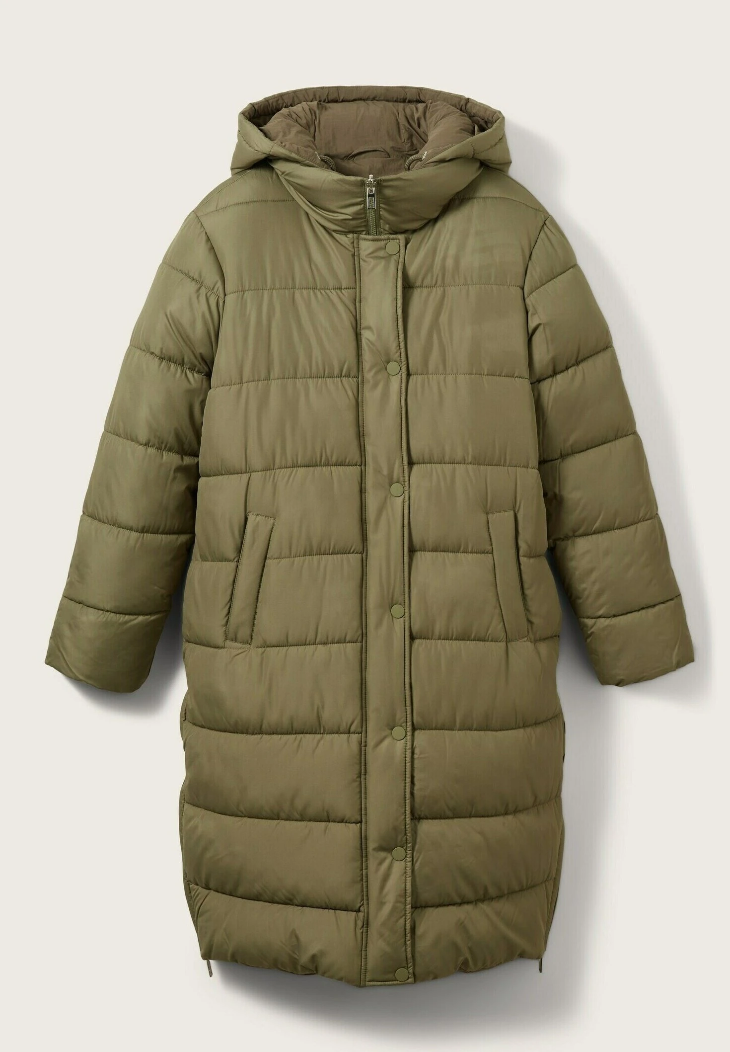 Tom Tailor Puffer Mit Kapuze - Winterjas - Tree Moss Green 12 Tom Tailor Puffer Mit Kapuze - Winterjas - Tree Moss Green - Afbeelding 10