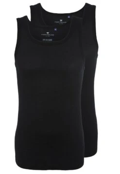 Tom Tailor Garron 2Pack Tank - Hemd - Black -Tom Tailor Winkel 70319a22b21d4962943094179820660e