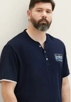 Tom Tailor Gestreiftes - T-Shirt Print - Sky Captain Blue -Tom Tailor Winkel 70d87321bdeb4cff946bfb862c87668d