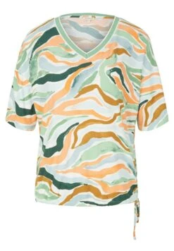 Tom Tailor Gemustertes - T-Shirt Print - Colorful Wavy Design -Tom Tailor Winkel 71af112814224b7ca22991a1d9729156