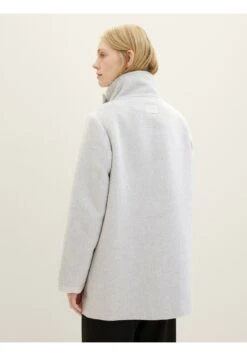 Tom Tailor Mit Stehkragen - Mantel - Soft Light Grey Melange -Tom Tailor Winkel 72aecc156b7b48fbace595d3e19c17ad