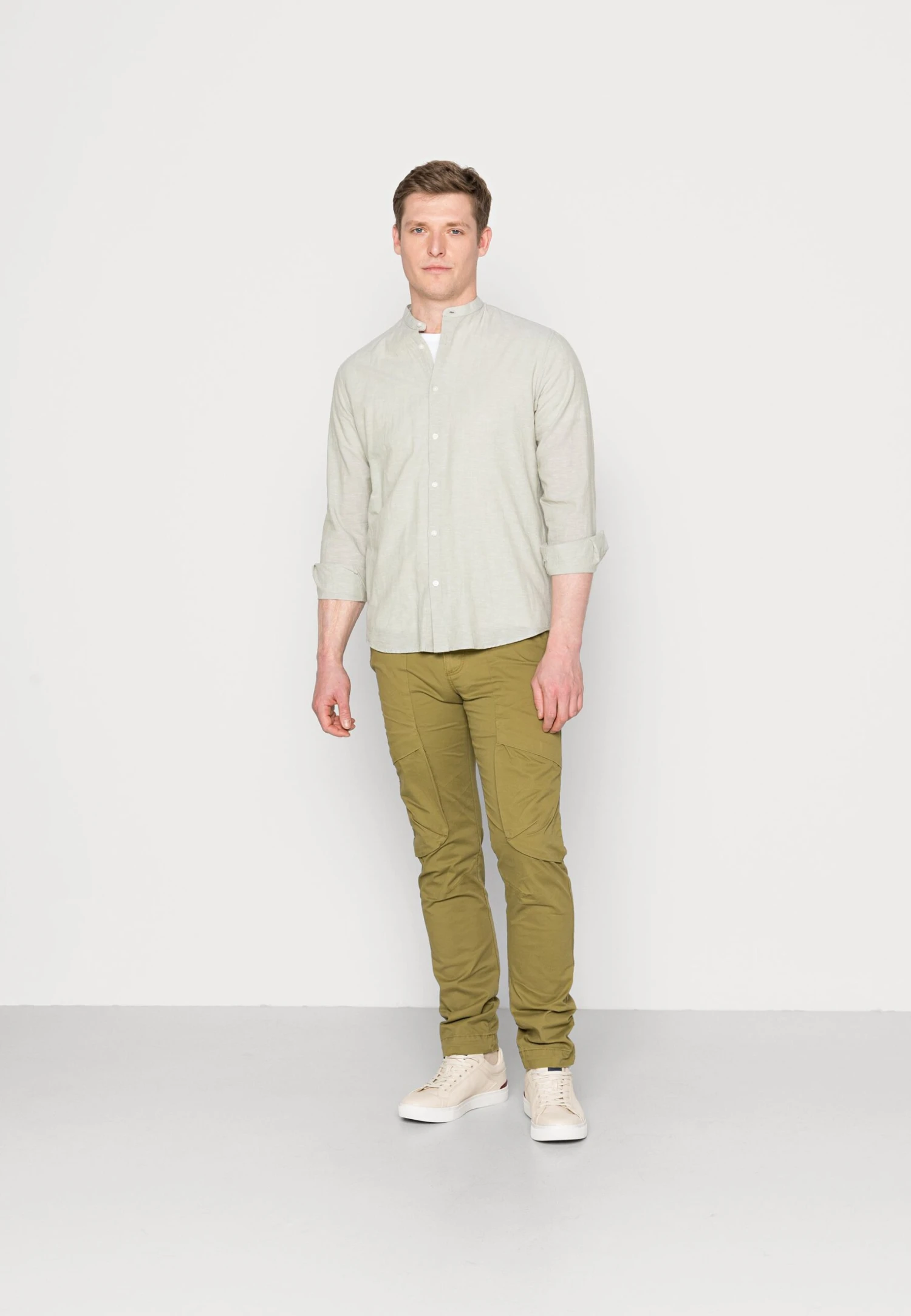 TOM TAILOR Denim Cargobroek - Light Olive Green 4 TOM TAILOR Denim Cargobroek - Light Olive Green - Afbeelding 2