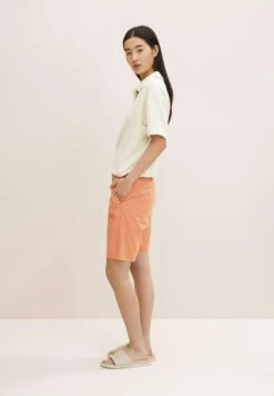 Tom Tailor Shorts - Cantaloupe Orange -Tom Tailor Winkel 735d5573aa274129aadc2e1f44c6e1d0