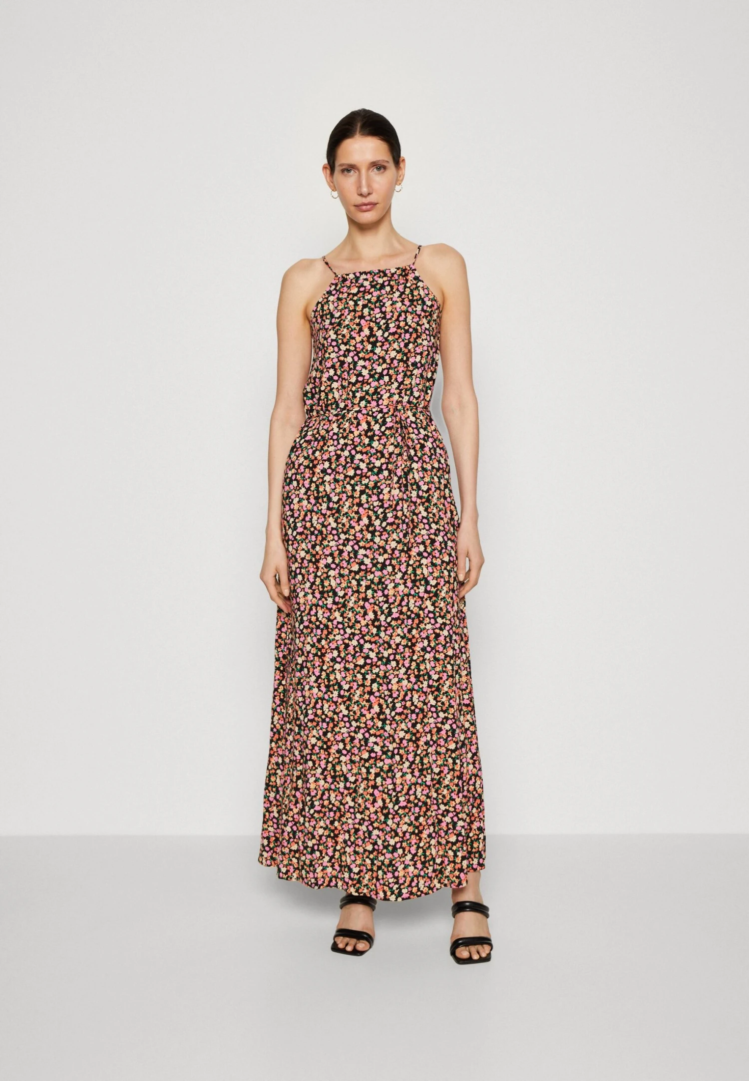 TOM TAILOR Denim American Neckline - Maxi-Jurk - Multi-Coloured 3 TOM TAILOR Denim American Neckline - Maxi-Jurk - Multi-Coloured