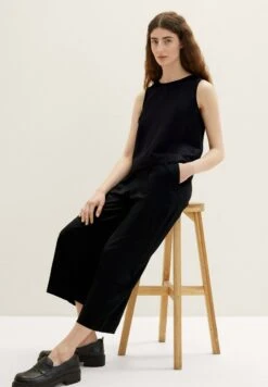 Tom Tailor Culotte - Broek - Deep Black -Tom Tailor Winkel 7448c08220454b7e89cd2051cb861037
