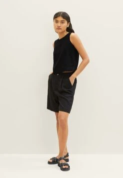 TOM TAILOR Denim Bermuda - Shorts - Deep Black -Tom Tailor Winkel 745fbc26a8f04092ad9beb7b41a95d56