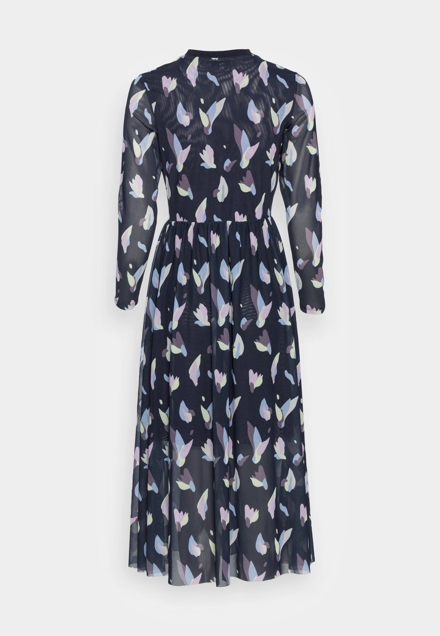 TOM TAILOR Denim Printed Collar Dress - Jurk - Navy 4 TOM TAILOR Denim Printed Collar Dress - Jurk - Navy - Afbeelding 2
