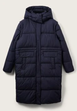 Tom Tailor Mit Abnehmbaren Ärmeln - Winterjas - Navy Midnight Blue -Tom Tailor Winkel 7521b1cd5236417fb559dc0ce63210c7