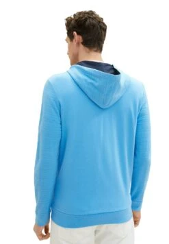 Tom Tailor Strukturierte- Sweater Met Rits - Rainy Sky Blue -Tom Tailor Winkel 7536e07463d7463d861b9ad6d6cc3052