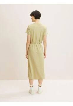 Tom Tailor Jerseyjurk - Light Moderate Olive -Tom Tailor Winkel 757022b3421b40adaa5ed140c4131cb1