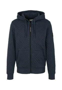 Tom Tailor Mit Kapuze  - Sweater Met Rits - Blue Grey Melange -Tom Tailor Winkel 759c33347d76451b8788272bae7bd23c