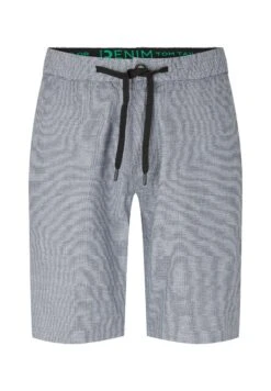 TOM TAILOR Denim Shorts - Navy White Structure -Tom Tailor Winkel 7627843ffbd2426a9dc4de8d5b294abb