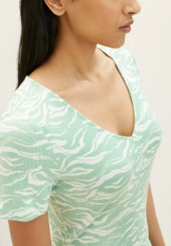 Tom Tailor Jerseyjurk - Green Small Wavy Design -Tom Tailor Winkel 76347518035d4f79ab7c78ee3be1bf8b