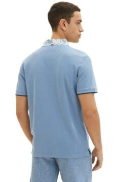 Tom Tailor Poloshirt - Greyish Mid Blue -Tom Tailor Winkel 764d97eff76e4584a27edab2c3e00124