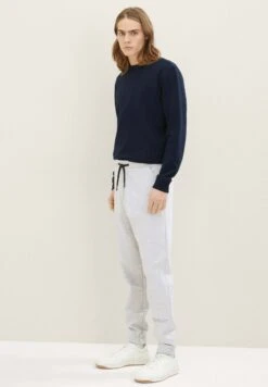 TOM TAILOR Denim Trainingsbroek - Light Stone Grey Melange -Tom Tailor Winkel 77605f06b96742a0a51c5e90d47b0fb9
