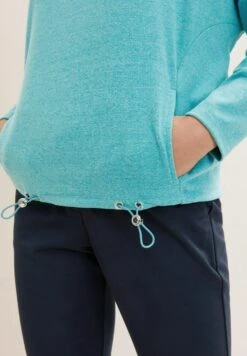 Tom Tailor Sweater - Teal Blue Melange -Tom Tailor Winkel 77d7ab399c2749358db55864c27a3e01