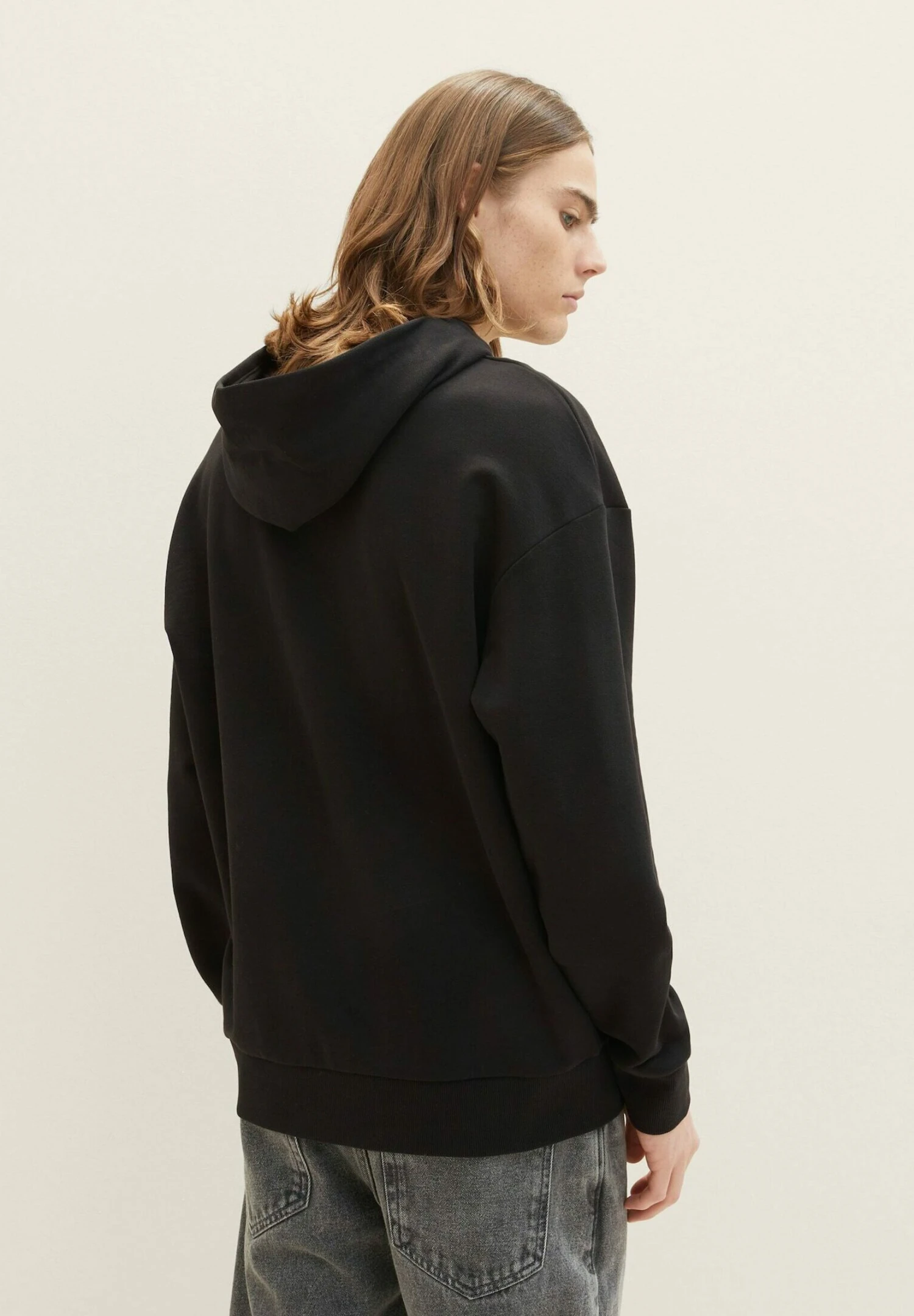 TOM TAILOR Denim Mit Fotoprint - Hoodie - Black 5 TOM TAILOR Denim Mit Fotoprint - Hoodie - Black - Afbeelding 3