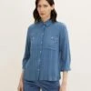 Tom Tailor Mit Aufgesetzten Brusttaschen - Overhemdblouse - Stormy Sea Blue -Tom Tailor Winkel 78ffabbd25f14d80b71498382abd2bb4