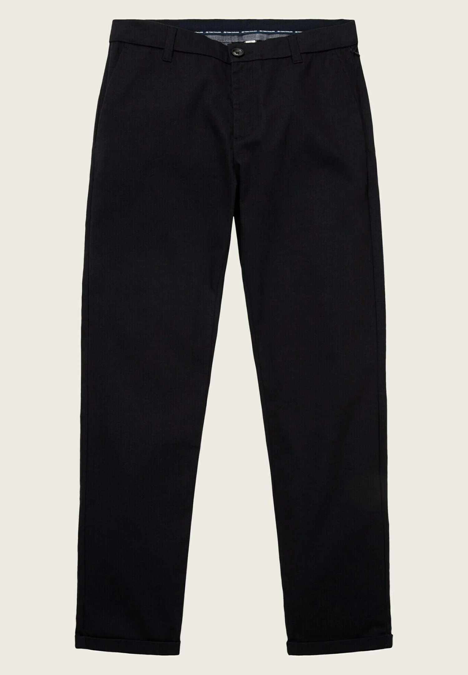 Tom Tailor Broek - Navy Black Dobby 13 Tom Tailor Broek - Navy Black Dobby - Afbeelding 11