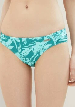Tom Tailor Mit Blumenmuster - Bikinibroekje - Spanish Green Aop