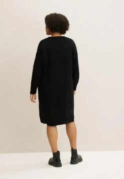 Tom Tailor Gebreide Jurk - Deep Black -Tom Tailor Winkel 7978af9bd8f849b8a57c0497a32feda7