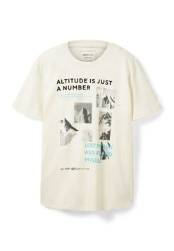 TOM TAILOR Denim Mit Fotoprint  - T-Shirt Print - Offwhite -Tom Tailor Winkel 797a6b9a093f48f6bdb13be25d8452a5