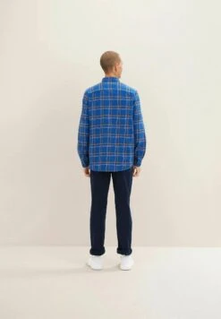 Tom Tailor Overhemd - Hockey Blue Colorful Check -Tom Tailor Winkel 79d8208752c4477db6e5363ef1733ce5