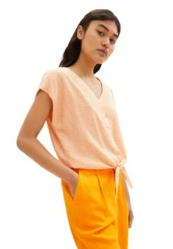 Tom Tailor Kurzarm - Blouse - Uni -Tom Tailor Winkel 7a5f121ad81540fd8937dfeb54c7de1c