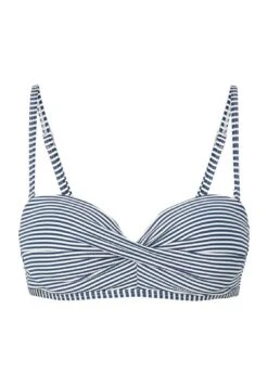 Tom Tailor Gestreiftes- Bikinitop - French Navy -Tom Tailor Winkel 7af646a75989471d8d591de558db4e36