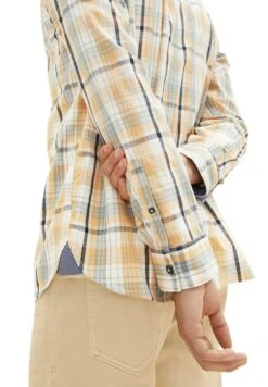 Tom Tailor Mit Karomuster - Overhemd - Orange Green Check -Tom Tailor Winkel 7af66e419dd0437cbaad4df7f173ec19