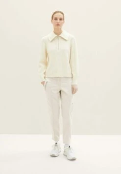 Tom Tailor Cropped - Cargobroek - Dusty Beige -Tom Tailor Winkel 7b02ac444f1048ce902c4b2a1dc7622a