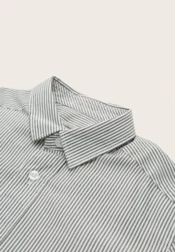 Tom Tailor Gestreiftes - Overhemd - Off White/Blue/Grey Stripe -Tom Tailor Winkel 7b1ba55b41e2429795feeb306a541fc2