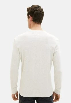 Tom Tailor Mit Struktur - Longsleeve - Vintage Beige Melange -Tom Tailor Winkel 7b424bb6ecf3480d948fcab8048744e5