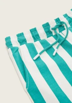 Tom Tailor Gestreifte- Shorts - Green Beige Vertical Stripe -Tom Tailor Winkel 7b88f31d279d447caa6cbdedf3bf66d8