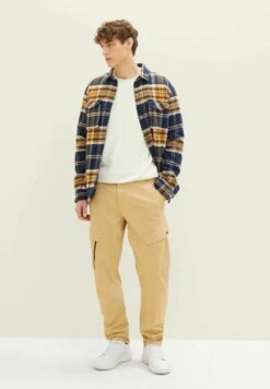 TOM TAILOR Denim Cargobroek - Brown Rice -Tom Tailor Winkel 7c1c2af634ce4d34a88e26a5ccc0458b
