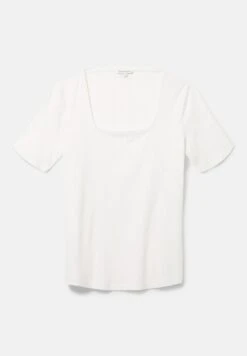Tom Tailor Mit Struktur - T-Shirt Basic - Whisper White -Tom Tailor Winkel 7db34f7d5ccf4a428f8064d281a4bc1c