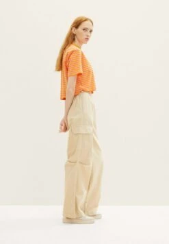 TOM TAILOR Denim Cargobroek - Dusty Sand Beige -Tom Tailor Winkel 7f3d7ff703d046f7b51f72fb0020c36c