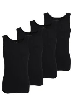 Tom Tailor 4Er Pack - Hemd - Schwarz Dunkel Uni -Tom Tailor Winkel 7f4a529ee1ed419f860455bb13069092