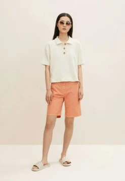 Tom Tailor Shorts - Cantaloupe Orange -Tom Tailor Winkel 7f4cad97c80d4026a0bd5c362b05650e