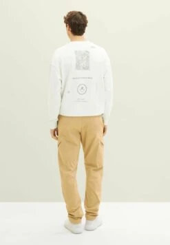 TOM TAILOR Denim Cargobroek - Brown Rice -Tom Tailor Winkel 7f564861fc1443a6b0859ce997bbf59d