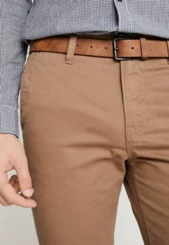 TOM TAILOR Denim With Belt - Chino - Honey Camel Beige -Tom Tailor Winkel 7f64afda52fe4da5acbf86c127c44657