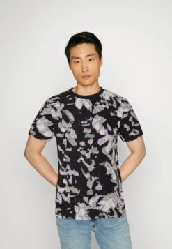 TOM TAILOR Denim All Over - T-Shirt Print - Dark Blue