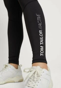 Tom Tailor Mit Tasche - Legging - Black -Tom Tailor Winkel 8005b4f13e6544bbba9e4e07b5333076