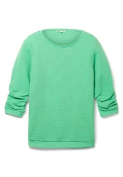 TOM TAILOR Denim Structured - Sweater - Strong Green -Tom Tailor Winkel 804cc3a63102466d98ccb14f16a635c8