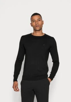 Tom Tailor Basic Crew Neck - Trui - Black
